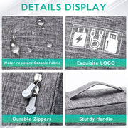 Electronics Organizer Travel Bag