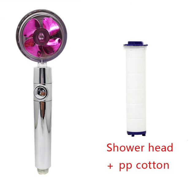 360 Rotating Water-Saving Shower Head