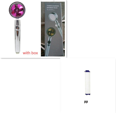 360 Rotating Water-Saving Shower Head