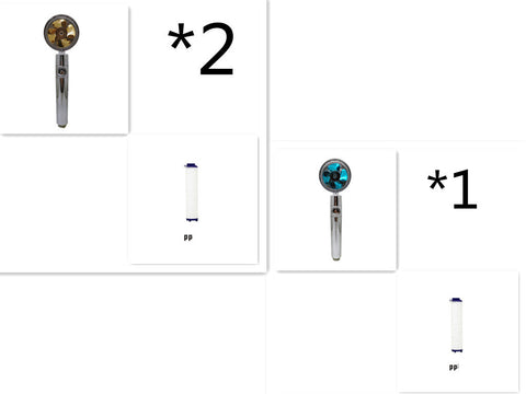 360 Rotating Water-Saving Shower Head