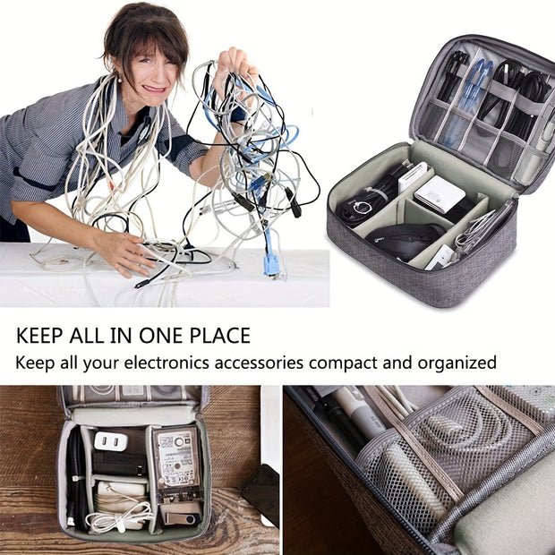 Electronics Organizer Travel Bag