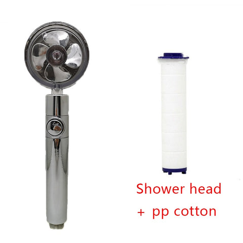 360 Rotating Water-Saving Shower Head