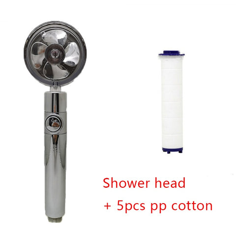 360 Rotating Water-Saving Shower Head