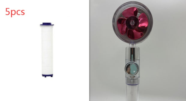 360 Rotating Water-Saving Shower Head
