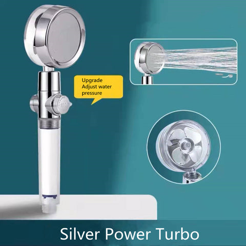 360 Rotating Water-Saving Shower Head